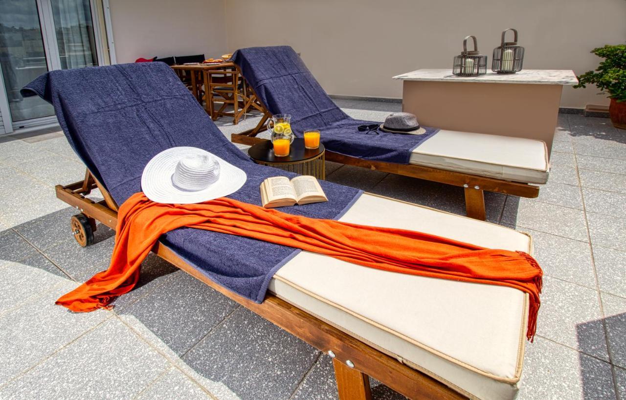 Luxury Penthouse Apartment Near The City Center イラクリオン エクステリア 写真